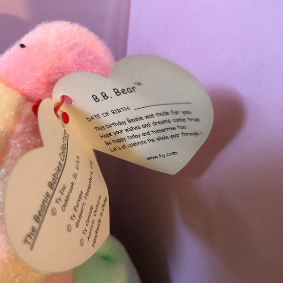 Ty beanie bear no dob - Picture 2 of 6